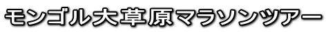 モンゴル大草原マラソンツアー